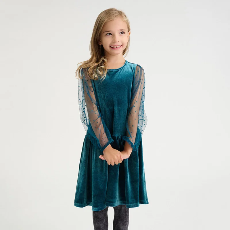 Cool Club by SMYK GREEN DRESS L/S